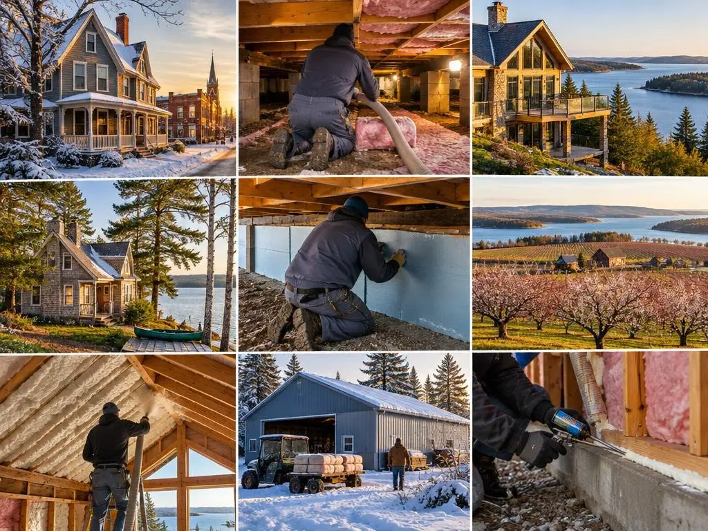 Cottage & Crawl Space Insulation in Traverse City, MI