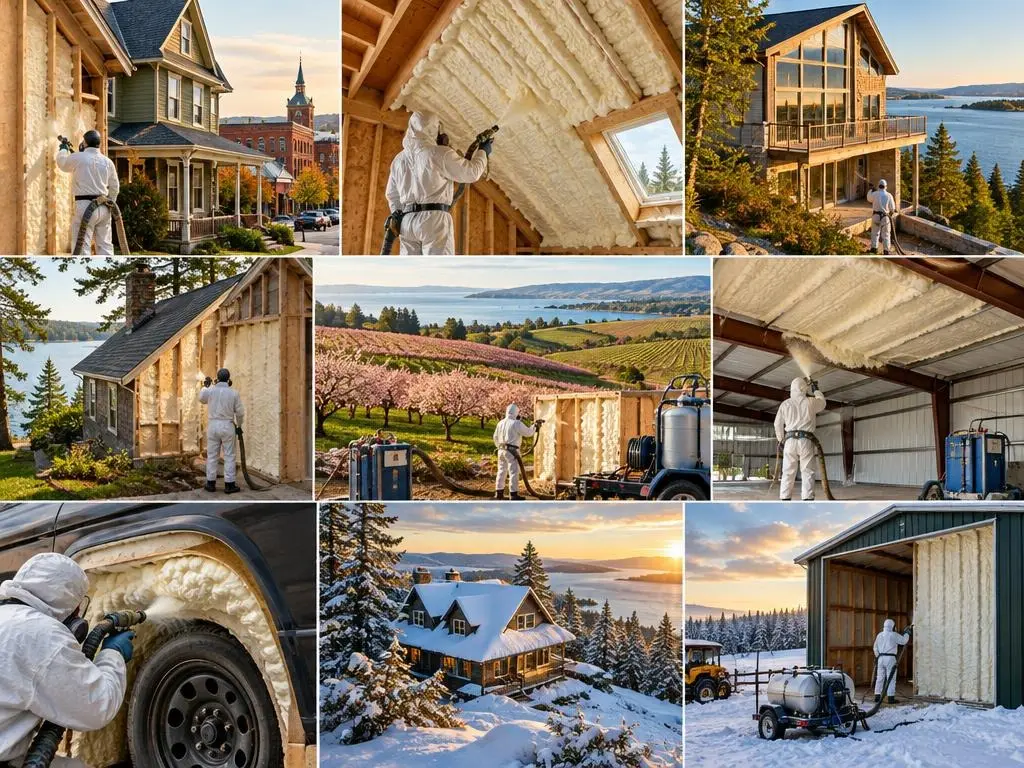 Spray Foam Insulation in Traverse City, MI
